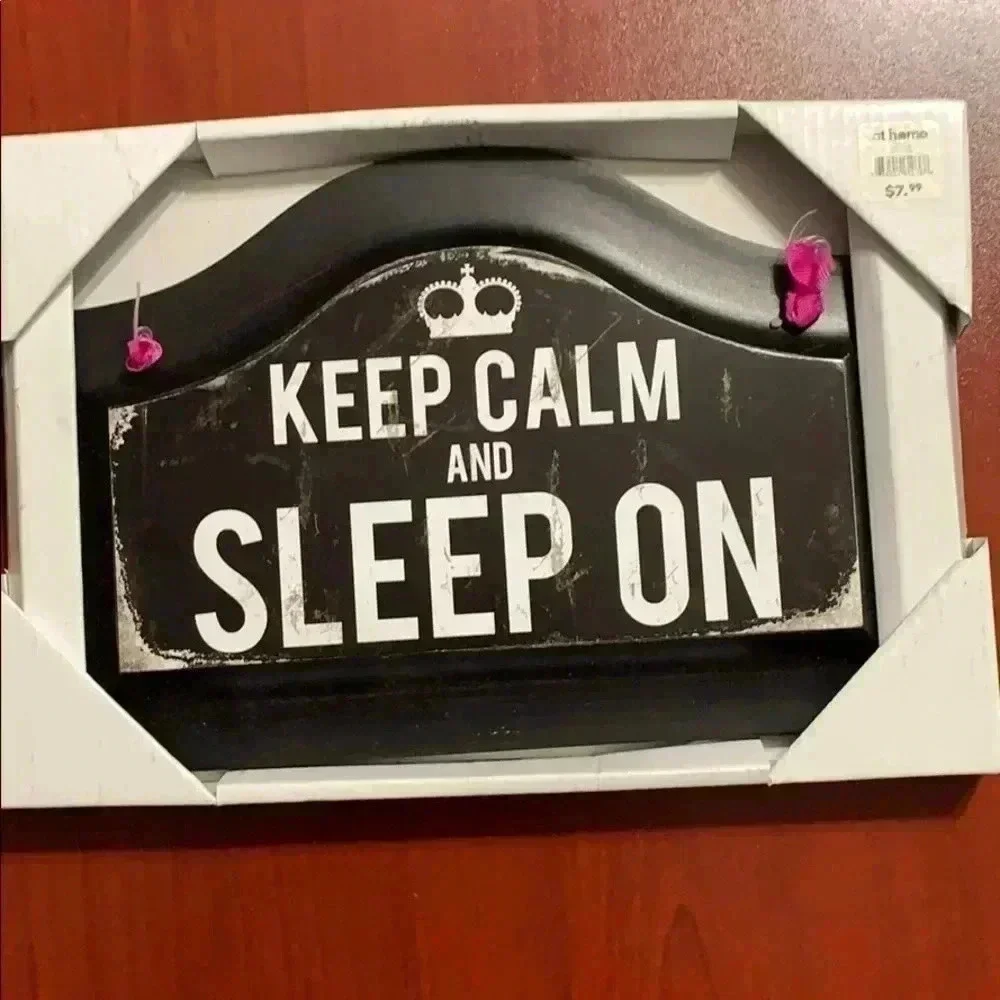Keep Calm and Sleep On Wall Art​​